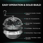 Bud Leaf Bowl Trimmer 13" - Défoliateur manuel Ø33cm à lames rotatives avec dôme transparent Mars Hydro