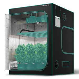 Tente de Culture Intérieure 150x150x200cm Mars Hydro - Box de culture hautement réfléchissante 1680D étanche à la lumière pour une croissance optimale des plantes