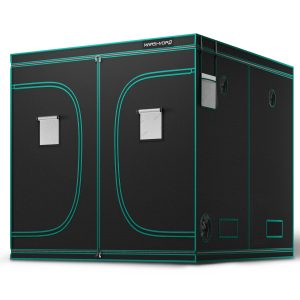 Tente de Culture Intérieure 240x240x200cm Mars Hydro - Box de culture hautement réfléchissante 1680D étanche à la lumière pour une croissance optimale des plantes