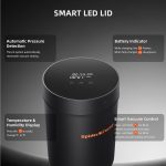 Auto-Cure Smart Jar de 2L Spider Farmer® | Pot de conservation sous vide avec couvercle intelligent pour conservation et affinage | Lot de 4 sachets bidirectionnels à 62% d'humidité