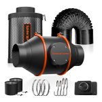 Kit Extracteur d'air / Filtre / (Ø100mm) Contrôleur Manuel Spider Farmer