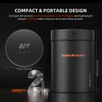 Auto-Cure Smart Jar de 2L Spider Farmer® | Pot de conservation sous vide avec couvercle intelligent pour conservation et affinage | Lot de 4 sachets bidirectionnels à 62% d'humidité