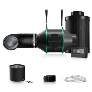 Kit Extracteur d'air iFresh / Filtre (Ø100mm) Contrôleur Intelligent Mars Hydro