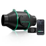 Extracteur d'air iFresh (Ø100mm) Contrôleur Intelligent Mars Hydro