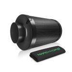 Filtre à Charbon rechargeable 4′′ (Ø100mm) Mars Hydro - Contrôle des odeurs