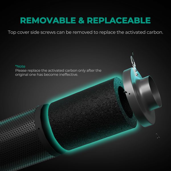 Filtre à charbon rechargeable Mars Hydro