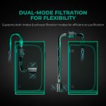 Filtre à charbon rechargeable Mars Hydro