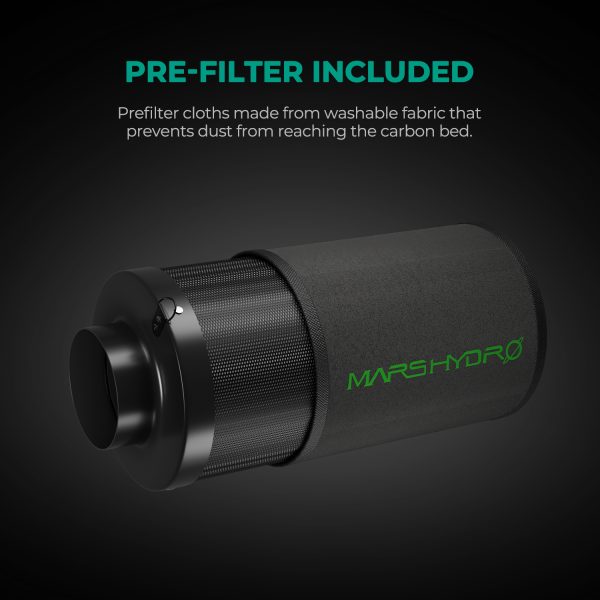 Filtre à charbon rechargeable Mars Hydro