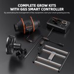 Kit Complet Spider Farmer G3000 300W - Tente de Culture 90x90x180cm - LED Spectre complet avec contrôle WiFi et Bluetooth - ventilateur ∅15cm - kit ventilation ∅100mm GGS Controller SERIES