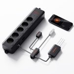 GGS AC5 Spider Farmer - Multiprise avec 5 connexions pour le contrôle climatique dans la tente de culture – avec mesure de la température