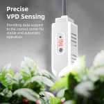 GGS AC5 Spider Farmer - Multiprise avec 5 connexions pour le contrôle climatique dans la tente de culture – avec mesure de la température