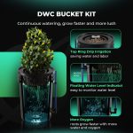 Kit Complet DWC 2 sceaux 5gallons (±19L) Mars Hydro