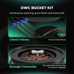 Kit Complet DWC 2 sceaux 5gallons (±19L) Mars Hydro