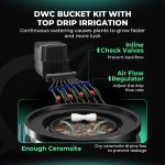 Kit Complet DWC 4 sceaux 5gallons (±19L) Mars Hydro