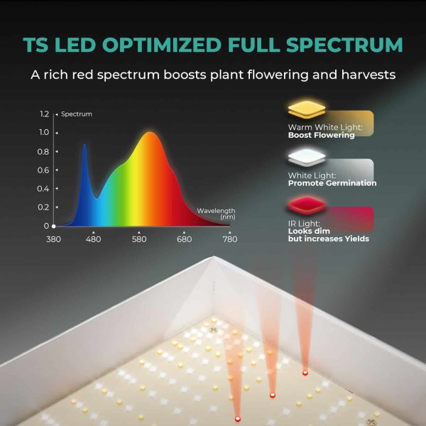 Kit Complet TS600 - 60x60cm Mars Hydro