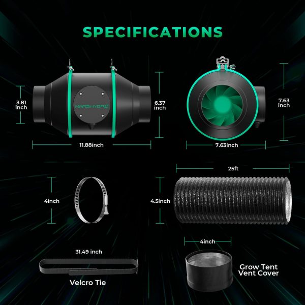 Kit Complet TS1000 - 80x80cm Mars Hydro