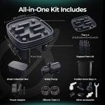 Pack de 4 Plateaux de drainage - Auto-Drainage System - Pompe à eau - Sacs de culture - Pour tentes de culture, jardin, 4 plantes - Mars Hydro