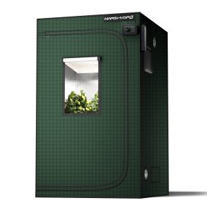 Tente de Culture Intérieure PRO 120x120x200cm Mars Hydro - Box de culture hautement réfléchissante 2000D étanche à la lumière pour une croissance optimale des plantes