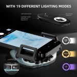 Loupe microscope grossissement X200 pour trichomes Spider Farmer – Objectif pour smartphone avec LED et UV