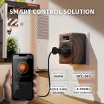 S-Station Spider Farmer - Prise intelligente Wi-Fi et Bluetooth 3680W 16A pour la culture en intérieur