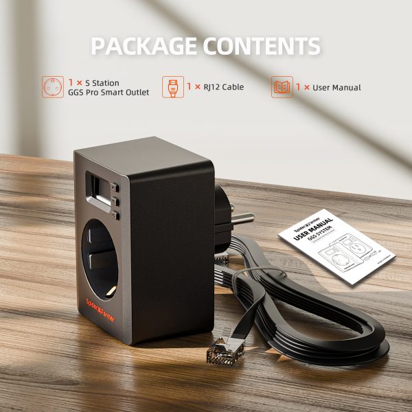 S-Station Spider Farmer - Prise intelligente Wi-Fi et Bluetooth 3680W 16A pour la culture en intérieur