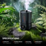 Humidificateur intelligent à vapeur froide de 5L Spider Farmer