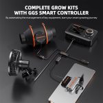 Spider Farmer SF2000 200W Complete Kit - Grow Tent 120x60x180cm - Samsung 301H EVO Full Spectrum LED - ∅15cm fan - ∅100mm ventilation kit GGS Controller SERIES
