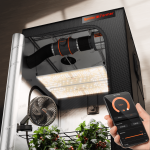 Kit Complet Spider Farmer SF4000 450W - Tente de Culture 120x120x200cm - LED Samsung 301H EVO Spectre complet - ventilateur ∅15cm - kit ventilation ∅150mm SPEED Controller SERIES