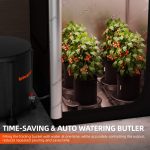 Lot de 3 kits de système d'arrosage automatique silencieux alimentés par gravité Spider Farmer – sans pompe