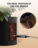 GGS Smart 3-en-1 Soil Sensor Pro Spider Farmer - Contrôle précis de l'irrigation goutte à goutte