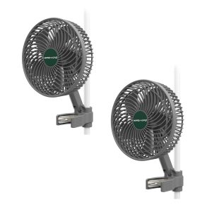 Ventilateur à Pince Ø15cm Mars Hydro - 2PCS - 10 niveaux de contrôle de vitesse