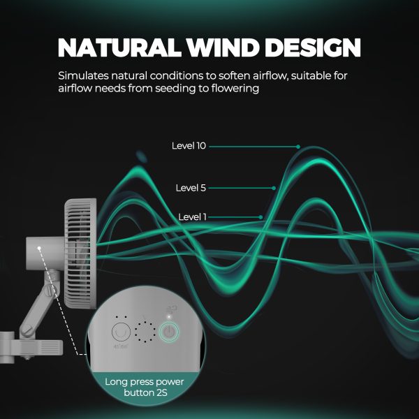 Ventilateur à Pince Ø15cm Mars Hydro