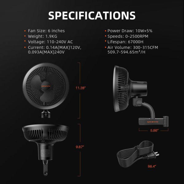 Kit Complet Spider Farmer SF4000 450W - Tente de Culture 120x120x200cm - LED Samsung 301H EVO Spectre complet - ventilateur ∅15cm - kit ventilation ∅150mm SPEED Controller SERIES