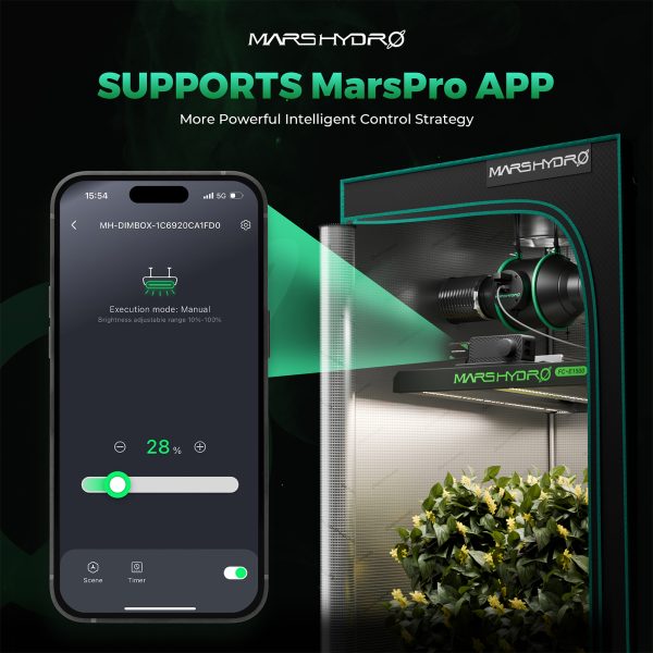 iConnectU Mars Hydro - Contrôleur intelligent pour LED - MarsPro App
