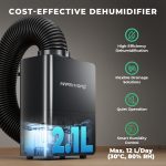 Déshumidificateur 12 L/jour - Mars Hydro - Pour tentes de culture intérieures | Smart RJ12 Control | Compatible avec le système iControl