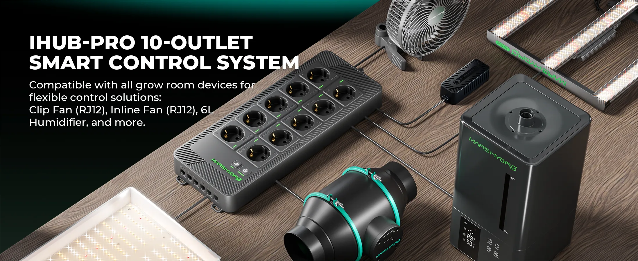 iHub Pro - 10 prises - Contrôle intelligent WiFi (lumière