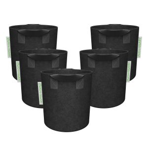 Lot de 5 Sacs de culture de 5 gallons (±19L) Mars Hydro