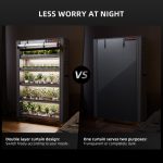 Étagère de culture 6 niveaux 110x40x180cm Spider Farmer - éclairage horticole LED 220W - Tente 1680D - Idéal pour germination et bouturage