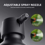 Pulvérisateur électrique 2L Spider Farmer® - Rechargement rapide (type C), vaporisateur automatique One-Touch avec tasse à mesurer pour l'arrosage intérieur et extérieur du jardin