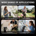Pulvérisateur électrique 2L Spider Farmer® - Rechargement rapide (type C), vaporisateur automatique One-Touch avec tasse à mesurer pour l'arrosage intérieur et extérieur du jardin