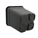 POT CARRE NOIR 19 x 19 x 21 cm - 6 L - Pasquini & Bini