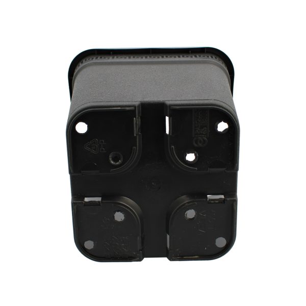 POT CARRE NOIR 19 x 19 x 21 cm - 6 L - Pasquini & Bini
