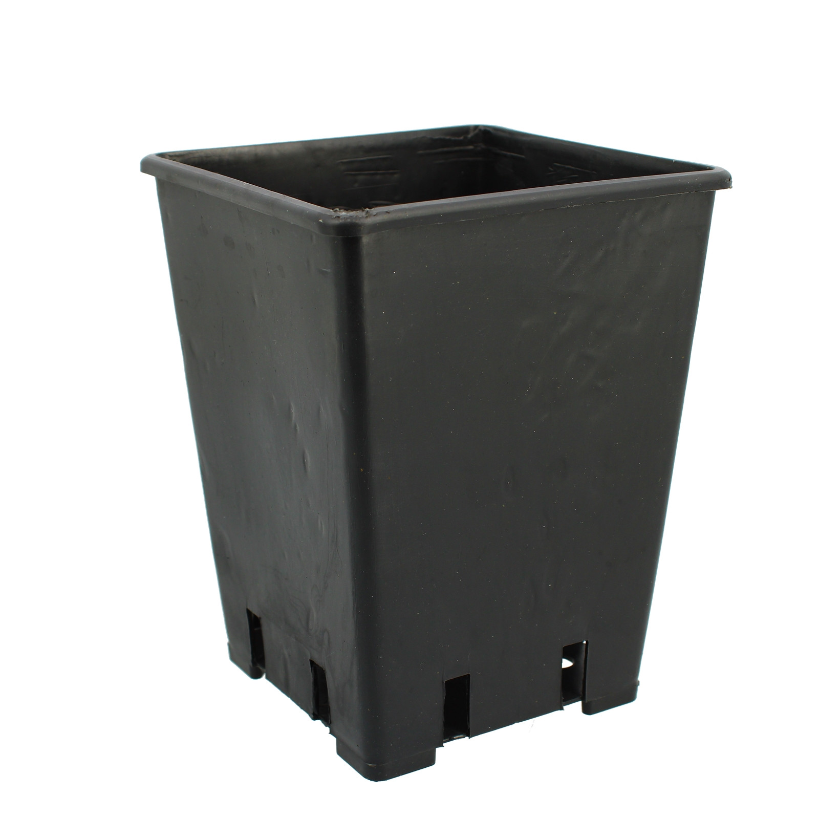 POT-CARRE-NOIR-HAUT-15x15x20-cm-3.4L - Pasquini & Bini Pot carré noir haut 3.4L - 15 x 15 x 20cm - Pasquini & Bini