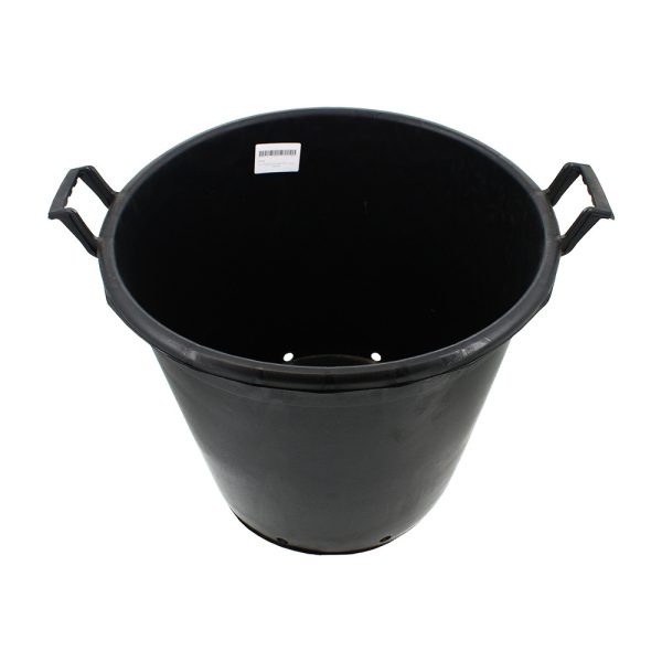 POT ROND PLASTIQUE 100 L - avec poignée - Pasquini & Bini
