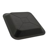 SOUCOUPE CARRE NOIRE - 21 x 21 cm ( 6L) - Pasquini & Bini