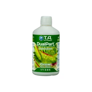 DualPart Grow 500ml - Eau dure - Engrais de croissance minéral - Terra Aquatica