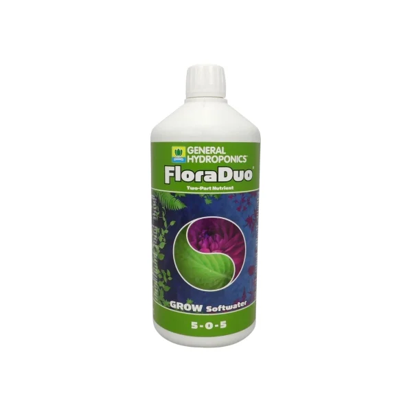DualPart Grow 1L - Eau douce - Engrais de croissance minéral - Terra Aquatica