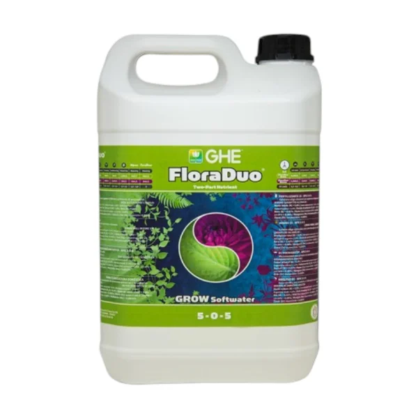 DualPart Grow 5L - Eau douce - Engrais de croissance minéral - Terra Aquatica