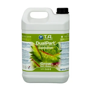 DualPart Grow 5L - Eau douce  - Engrais de croissance minéral - Terra Aquatica
