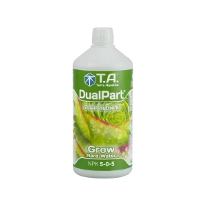 DualPart Grow eau dure 1L - Eau dure - Engrais de croissance minéral - Terra Aquatica